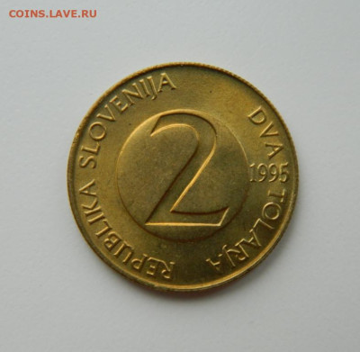 Словения 2 толара 1995 г.(Фауна) С рубля!  до 23.03.23 - DSCN0126.JPG