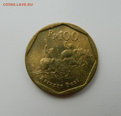 Индонезия 100 рупий 1993 г. С рубля! до 23.03.23 - DSCN0112.JPG