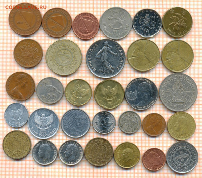 монеты разные 11 от 5 руб. фикс цена, до ухода в архив - лист 11а 001
