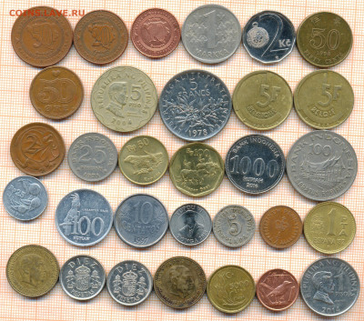 монеты разные 11 от 5 руб. фикс цена, до ухода в архив - лист 11 001