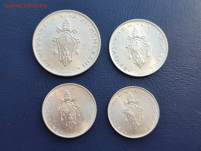 Набор монет Ватикан 4 шт до 27.03.2023 года в 22.00 (1) - IMG_20230320_154705