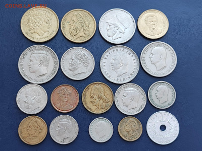 Набор монет Греция 18 шт до 27.03.2023 года в 22.00 - IMG_20230320_151959