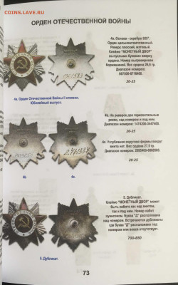 Каталог наград СССР, фикс - 073