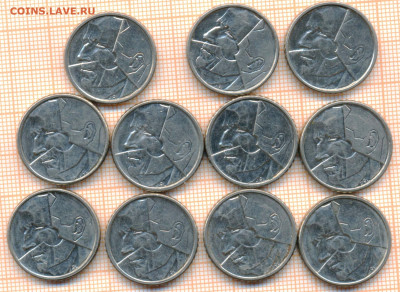 Бельгия 50 франков 1987-1993 гг., фикс 15 руб - Бельгия 50 фр1