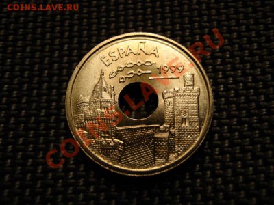 Испания 25 песет 1999 Наварро до 18.12 в 15.00 М - IMG_0813