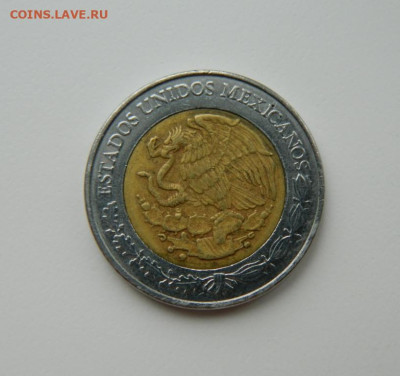 Мексика 5 песо 2008 г. (Юбилейная) БИМ С рубля! до 28.03.23 - DSCN0128.JPG
