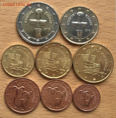 набор евро Кипр биметалл 2 1 евро 50 20 10 5 2 1 евроцент - nabor_evro_kipr_2013_2010_2021_2011_bimetall_2_1_evro_50_20_10_5_2_1_evrocent_korabl_fauna_flot (2)