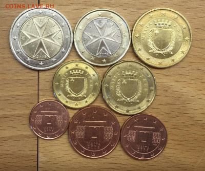 набор евро Мальта 2008 биметалл 2 1 евро 50 20 10 5 2 1 евро - nabor_evro_malta_2008_bimetall_2_1_evro_50_20_10_5_2_1_evrocent_gerb