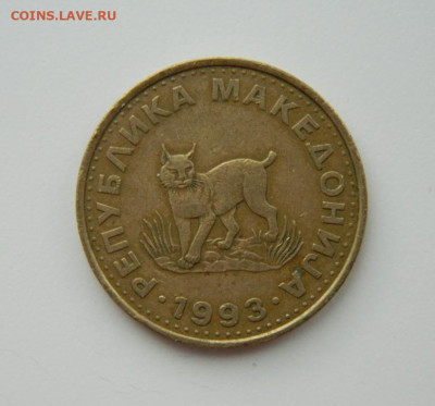 Македония 5 динаров 1993 г. (Фауна) с рубля! до 28.03.23 - DSCN9808.JPG