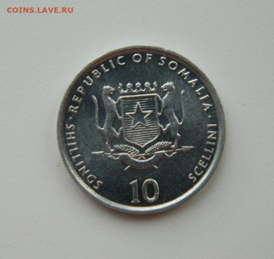 Сомали 10 шиллингов 2000 г.(Юбилейная) Фауна до 28.03.23 - DSCN9826.JPG