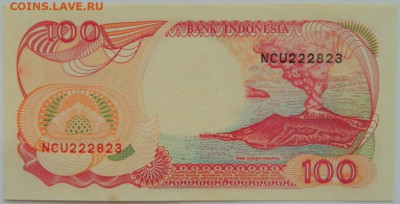 Индонезия 100 рупий 1992 г. С рубля! до 29.03.23 - DSCN0246.JPG