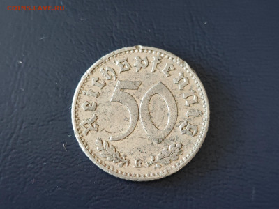 Германия - Третий рейх 50 рейхспфеннигов, 1940 Мон.двор "В" - IMG_20230319_112429