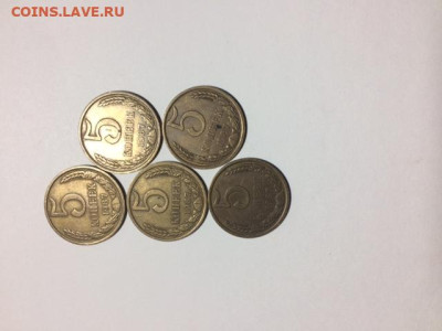Погодовка СССР:  5 коп - 1987, 5 коп - 1991Л Фикс - 5коп 1987 - 5шт Р игорьфар.JPG