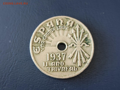 Испания 25 сентимо, 1937 до 28.03.2023г в 23.00 - IMG_20230319_112314