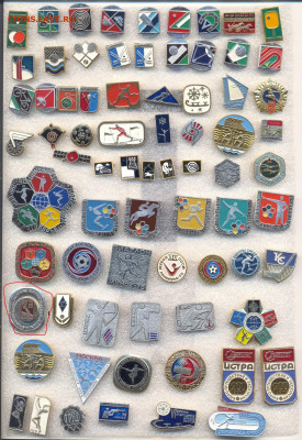 Значки разные СПОРТ по 20р - 8