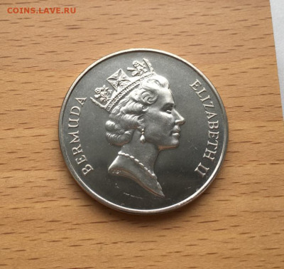 Крона Шайба Бермуды 1$ доллар 1986 Черепаха фауна животные - krona_shajba_bermudy_1_dollar_1986_cherepakha_fauna_zhivotnye (1)