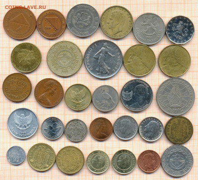 монеты разные 11 от 5 руб. фикс цена, до ухода в архив - лист 11а 001