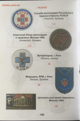 Каталог медицинских знаков, фикс - 186