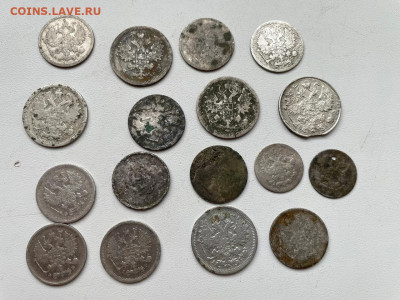 5,10,15 копеек Николай 2 17шт до 30.03.23 в 22 по Мск - 3