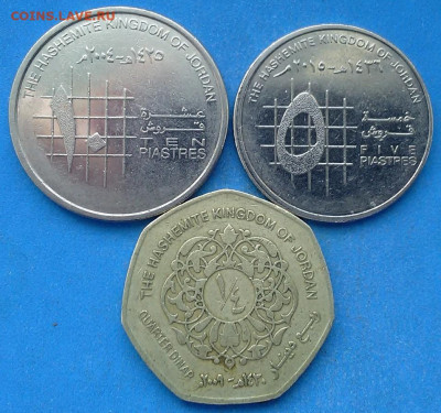 Иордания - 3 монеты до 1.04 - ddd 001