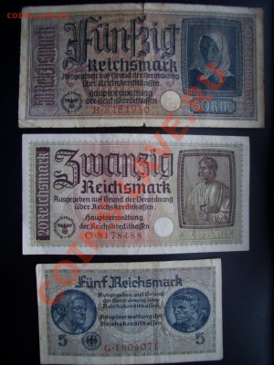 Боны 3-й Рейх (0.5,1,2,5,20,50 марок) - 1913 003