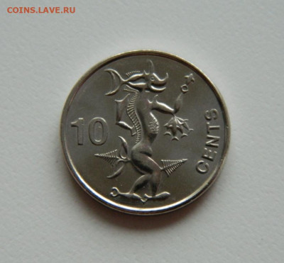Соломоновы острова 10 центов 2012 г. С рубля! до 30.03.23 - DSCN0391.JPG