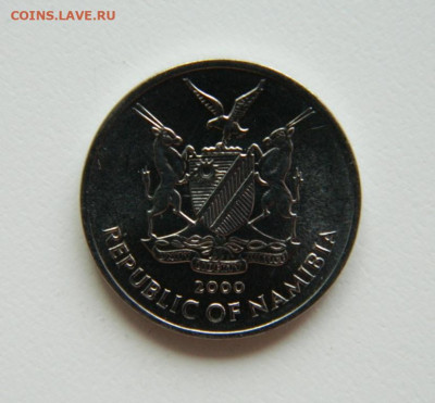 Намибия 5 центов 2000 г(Юбилейная)Фауна С рубля! до 30.03.23 - DSCN0293.JPG