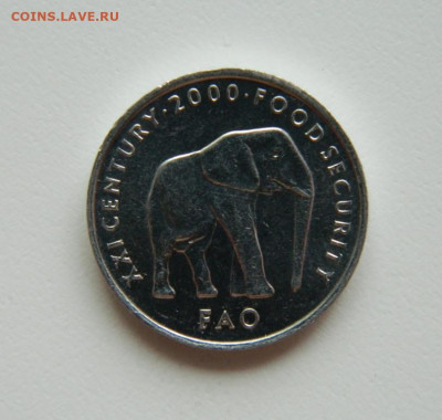 Сомали 5 шиллингов 2000 г.(Юбилейная) Фауна до 30.03.23 - DSCN0303.JPG