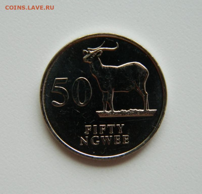 Замбия 50 нгве 1992 г. (Фауна) С рубля! до 30.03.23 - DSCN0315.JPG