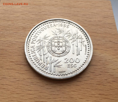 Португалия 200 эскудо 1996 Прибытие португальцев в Китай - IMG_6824.JPG