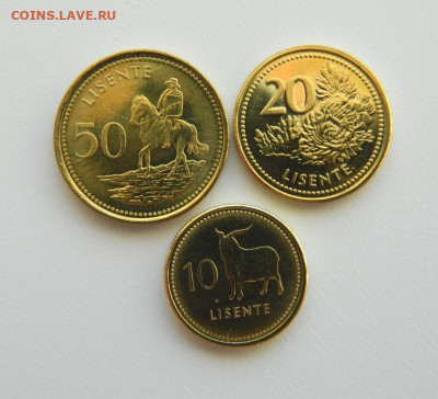 Королевство Лесото 3 монеты. С рубля! до 30.03.23 - DSCN9986