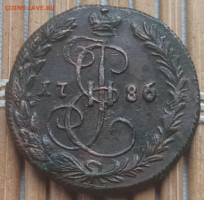 Денга 1786 г. КМ окон.  3.04.2023 г. 22-00 МСК. - 222