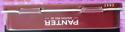 Металлическая коробка от сигарилл PANTER MIGNON RED. - 20210111_144947