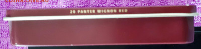 Металлическая коробка от сигарилл PANTER MIGNON RED. - 20210111_144921