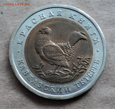 50 руб. 1993г. Кавказский тетерев до 2.04. - DSC05151.JPG