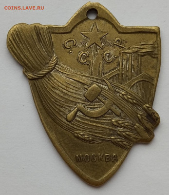 Жетон "В память 1-ой сельхоз выставки", 1923г., до 03.04.23г - IMG_20230331_142049