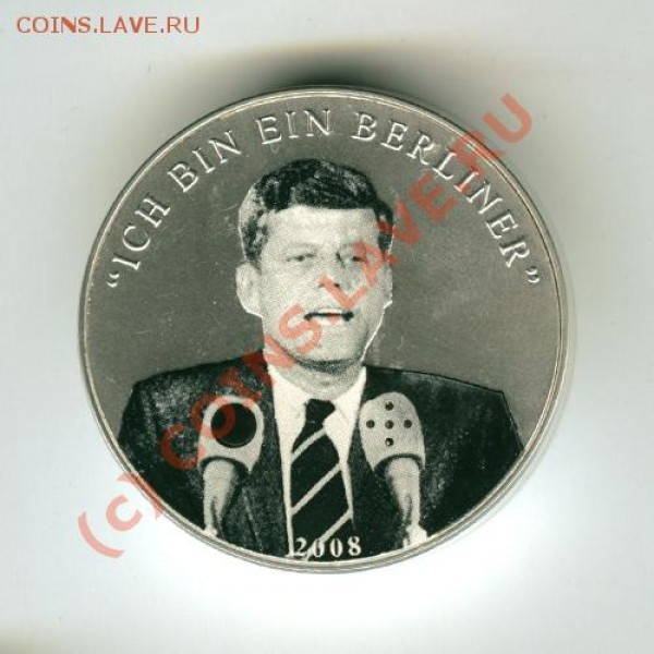 5 долларов. Либерия. Монета с аудизаписью. 2008г. - 23+