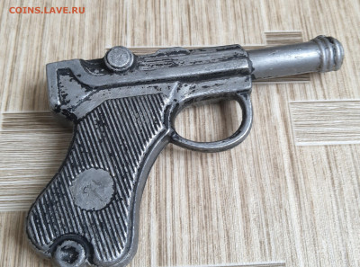 Пистолет Парабеллум Люгер игрушка СССР - P20702-064715