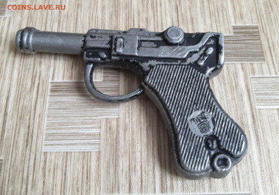 Пистолет Парабеллум Люгер игрушка СССР - P20702-064724