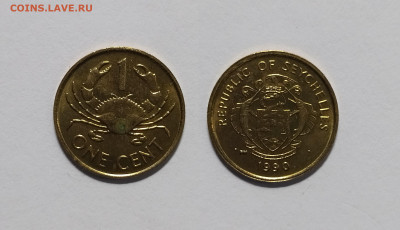 Сейшельские о-ва 1 цент 1990 г, без обращения - 5.04 - IMG_20230401_091621