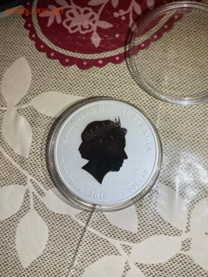 1 Доллар  Австралия 2010  Лунный календарь Год Тигра Лунар П - nSfDRL_bs-o