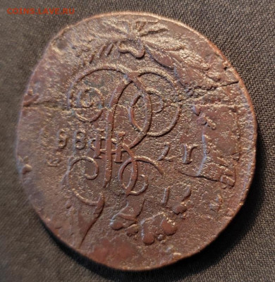 5 копеек 1788г мм перечекан с 10 коп до 06.04.23 . в 22.00 - 88.3