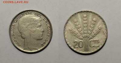 Уругвай 20 сентесимо 1942 года - 7.04 - IMG_20221104_123439