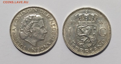 Нидерланды 1 гульден 1958 г - 7.04 - IMG_20230402_070740