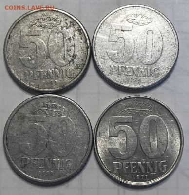 Монеты 3 Рейх, ГДР, Веймар - EC24F0CA-74EB-4763-B19C-A2820289AEB1