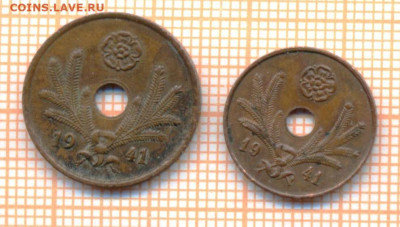 Финляндия 5 10 пенни 1941 г., до 05.04.2023 г. в 22.00 по Мо - Финл 5 10 пенни 1941 100 120