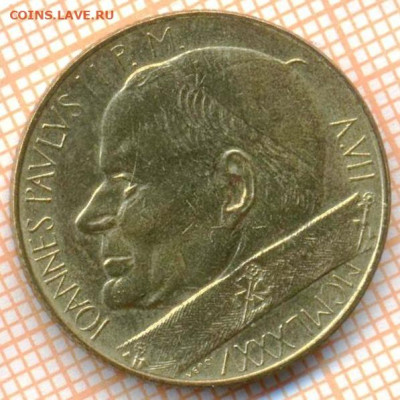 Ватикан 200 лир 1985 г, до 05.04.2023 г. в 22.00 по Москве - Ватикан 200 лир 1985 190а