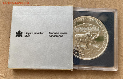 1$ Канада 1985 г. Лось. 100 лет Национальным паркам - IMG_4332