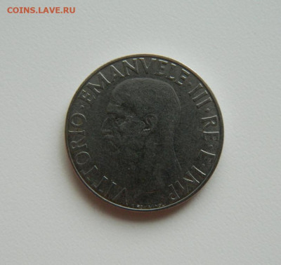 Италия 1 лира 1939 г. С рубля! до 10.04.23 - DSCN0600.JPG