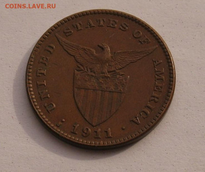 Филиппины 1 сентаво 1911 до 08.04.23г. 22.00ч. - филлипины